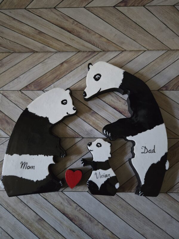 Panda family