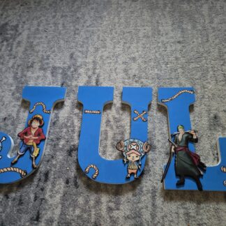 one piece letters