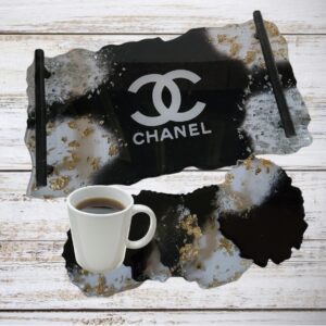 chanel tray for table