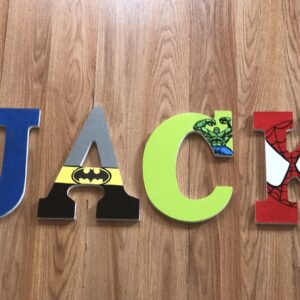 super hero letters name Jack