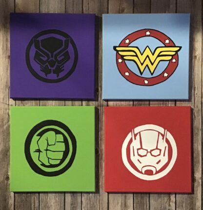 4 piece canvas set