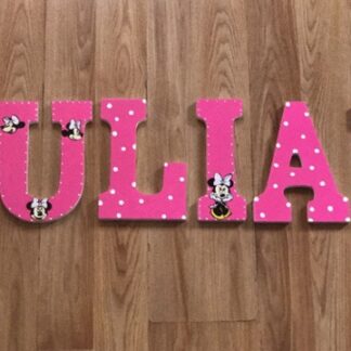 minnie mouse letters