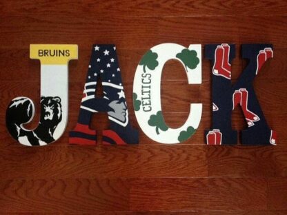 football themed letters