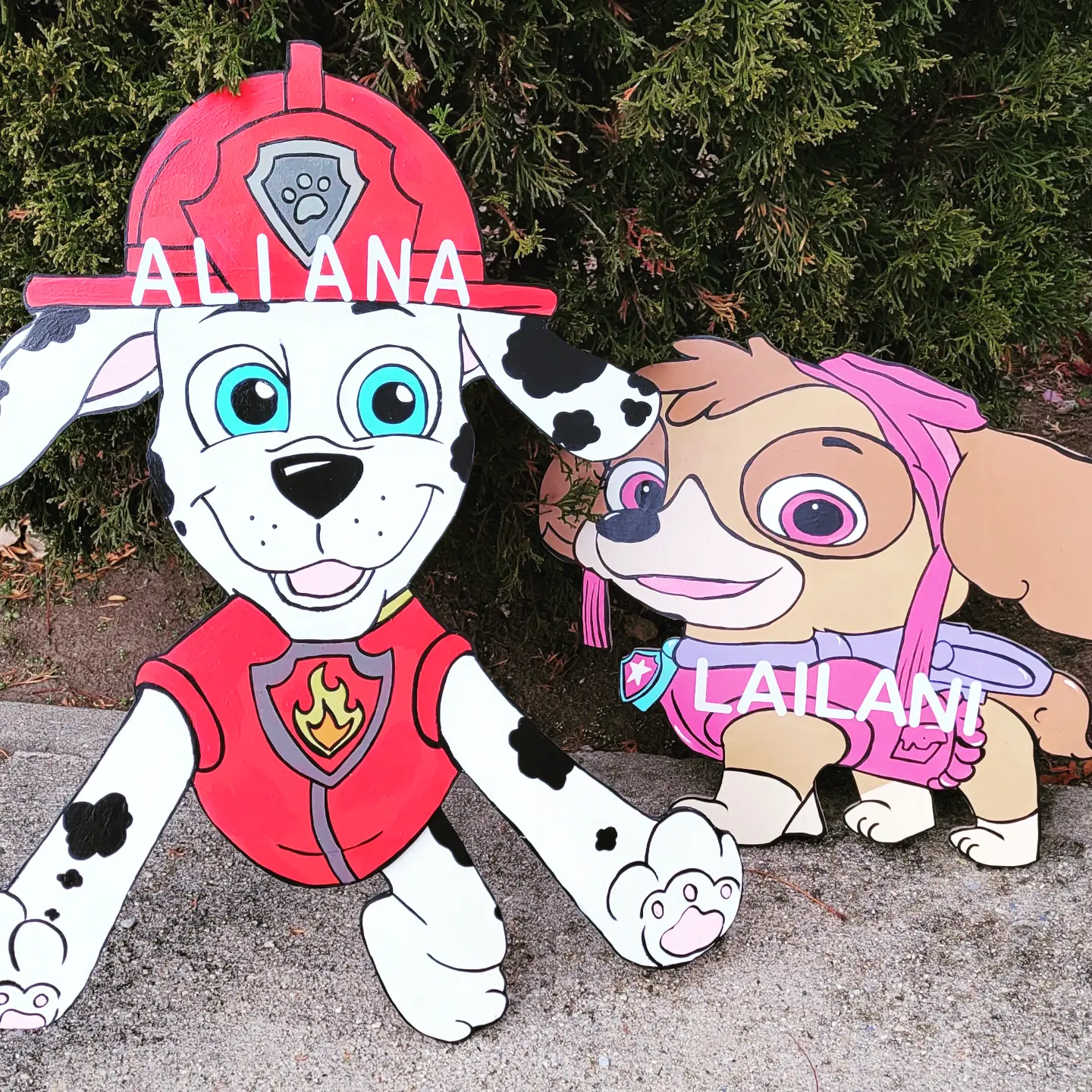 paw patrol birthday party prop