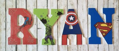 avengers letters