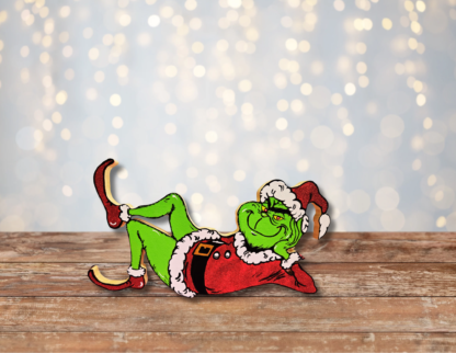 Grinch table decor