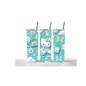 lv hello kitty tumbler wrap