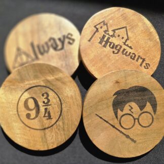 harry potter coasters