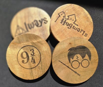harry potter coasters